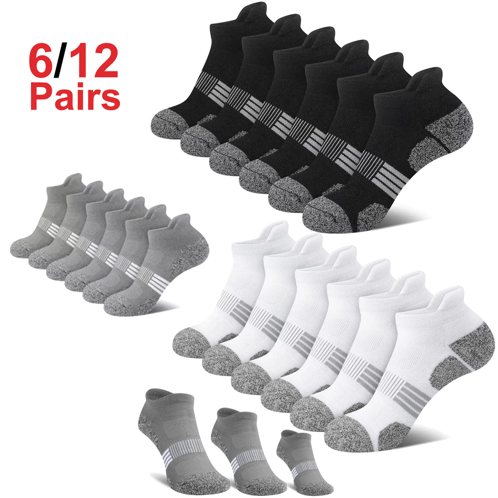 Ankle Sock Low Cut - Unisex Bilek Çorapları 6/12 Çift Set