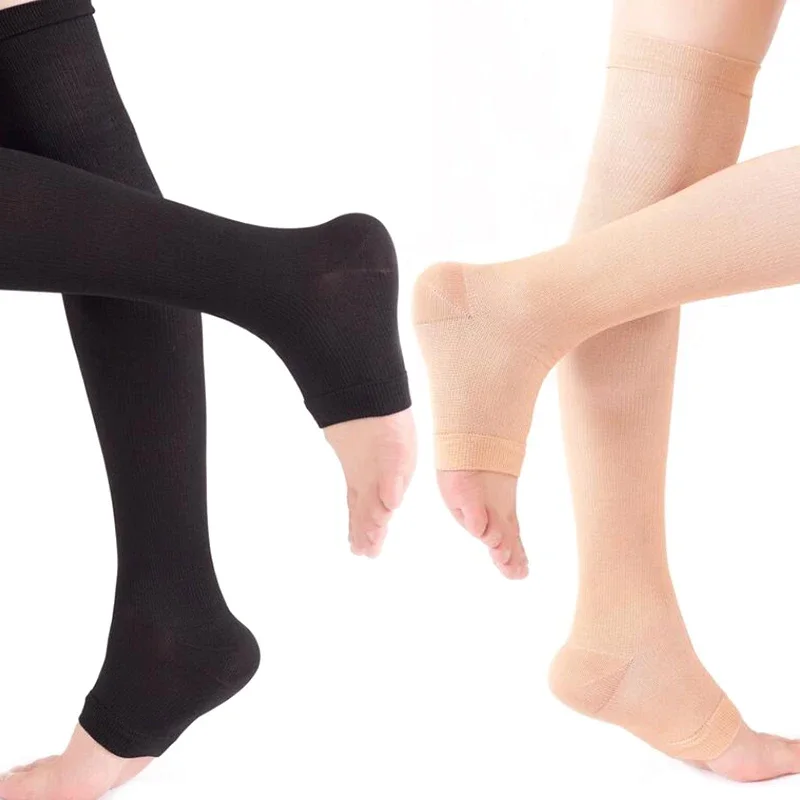 Compression Sleeve Calf - 1 Çift Ayak Bileğinden Dize Kadar