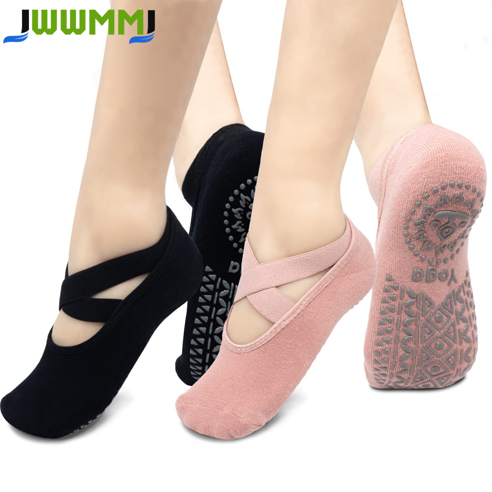 Grip Sock Yoga - Kadınlar için 1 Çift Yoga Çorabı,