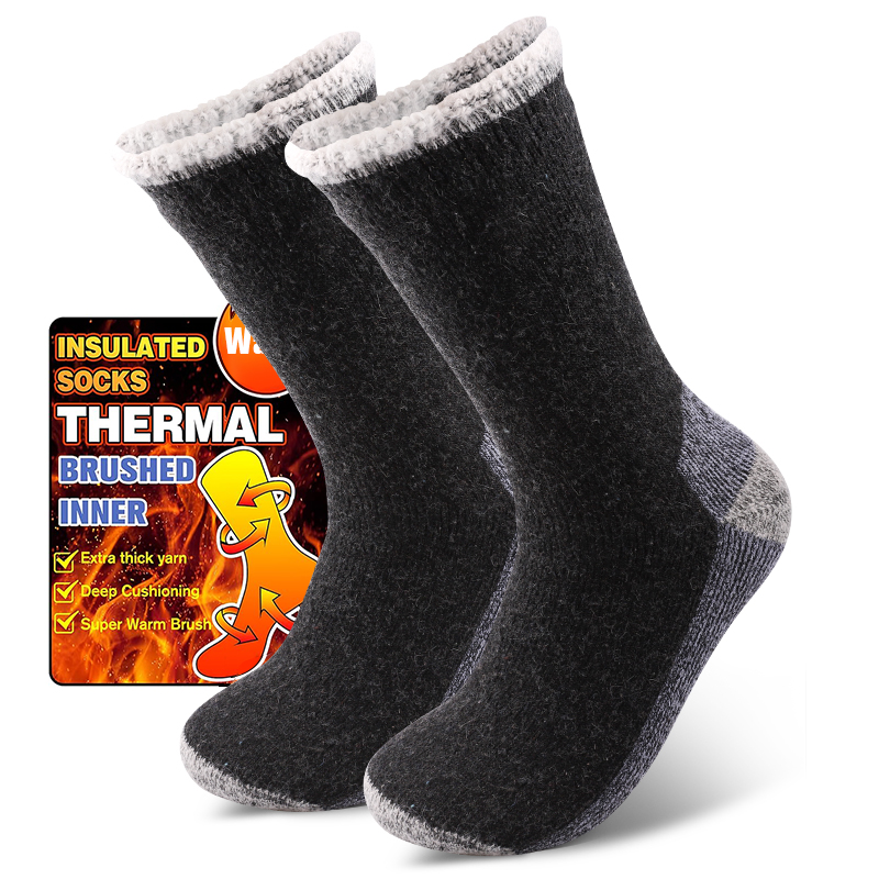 Wool Hiking Sock - 1 çift erkek merinos yünü sıcak
