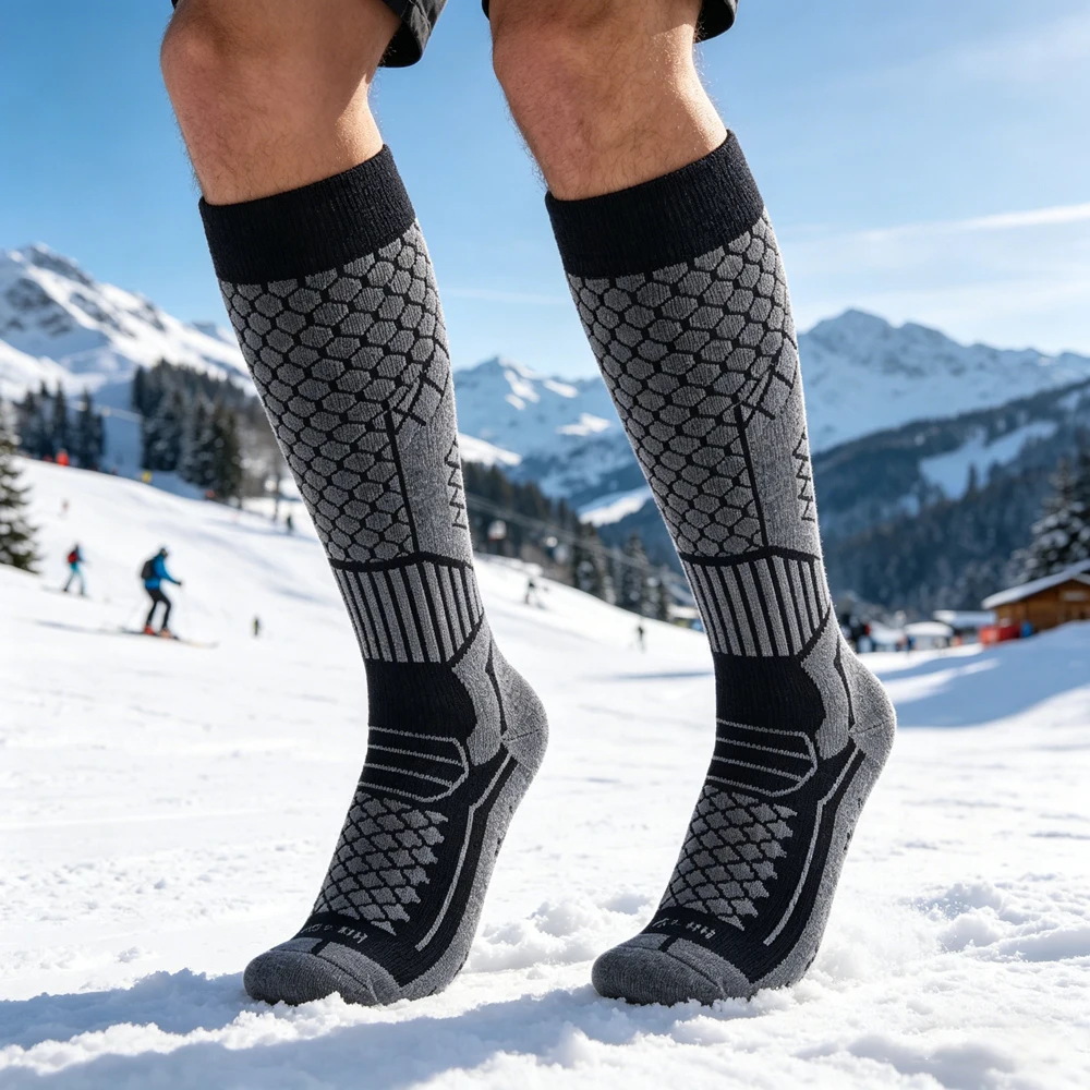 1 çift nem emici kalınlaşmış t - Thermal Sock Winter incelemesi ve fiyatı