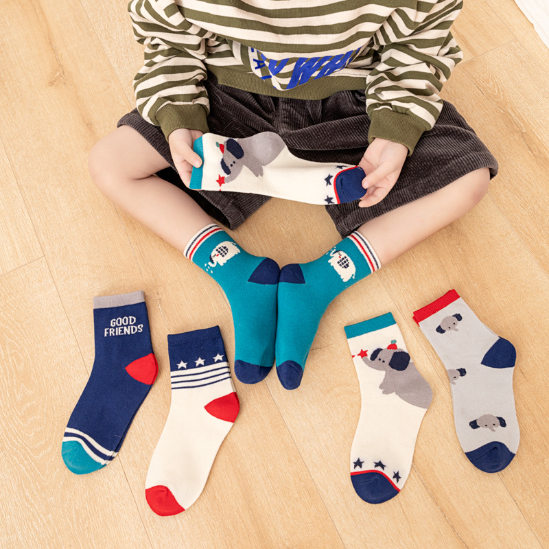 5'li Paket Çocuk Erkek Çorapla - Cotton Crew Sock Pack incelemesi ve fiyatı