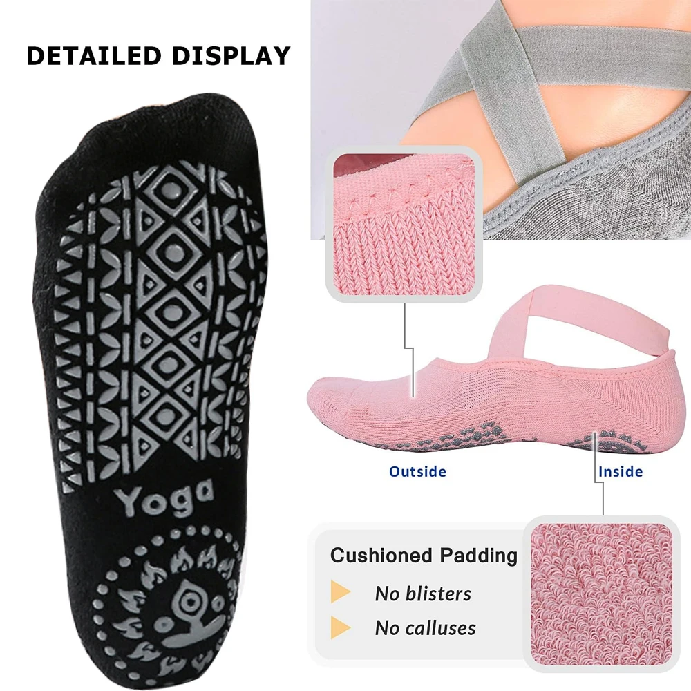 Kadınlar için 1 Çift Yoga Çora - Grip Sock Yoga incelemesi ve fiyatı