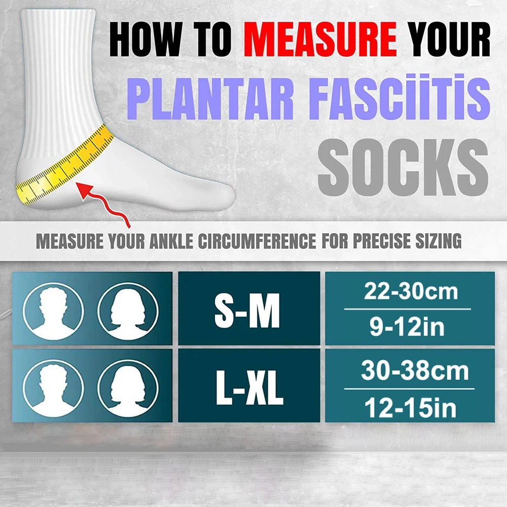 1 Çift Plantar Fasiit Kompresy - Ankle Brace Sock incelemesi ve fiyatı