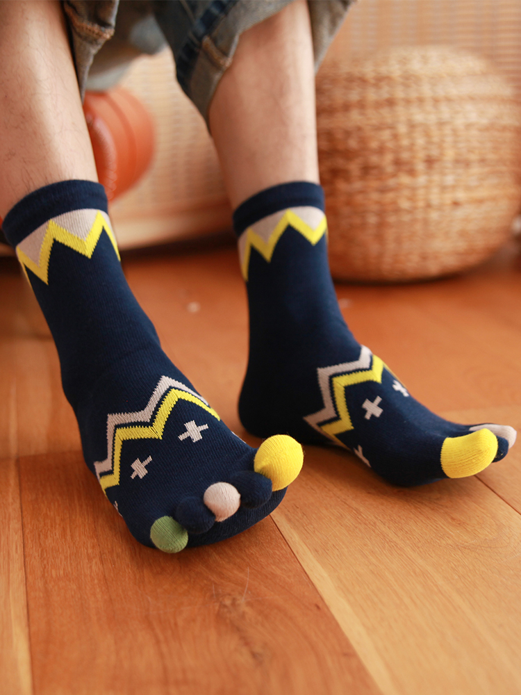 5 çift dört mevsim saf pamuklu - Toe Sock Split incelemesi ve fiyatı