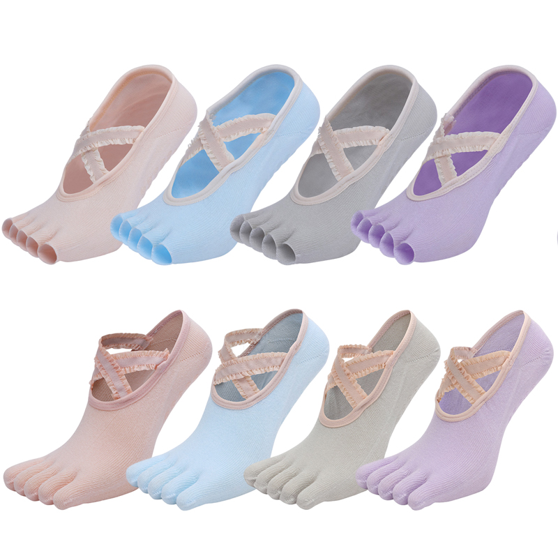 Beş parmak Yoga çorap dantel ç - Toe Sock Split incelemesi ve fiyatı